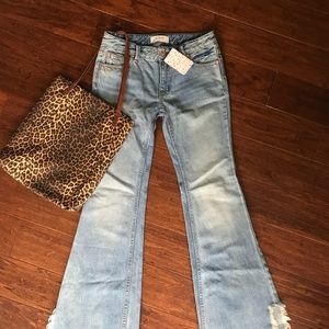 Free people hip huggers, iconic